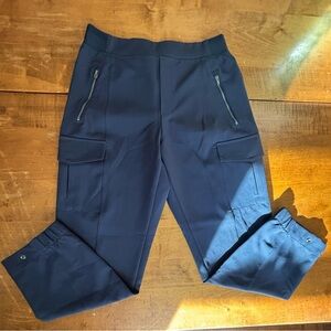Athleta endless high rise Cargo Pants blue